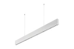 LED linear luminaire VILANA 42 W (30 W+12 W), 3780 lm, 4000K, UGR<19, IP20, 48/120°, 120 cm, white