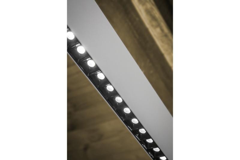 LED lineaire armatuur VILANA 42 W (30 W+12 W), 3780 lm, 4000K, UGR<19, IP20, 48/120°, 120 cm, wit