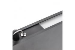 LED linear luminaire VILANA 42 W (30 W+12 W), 3780 lm, 4000K, UGR<19, IP20, 48/120°, 120 cm, black