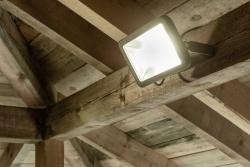 LED floodlight VIPER, 150 W, 15000 lm, 4000K, AC220-240V, IP65, 120°, gray