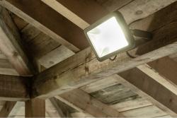 LED floodlight VIPER, 150 W, 15000 lm, 4000K, AC220-240V, IP65, 120°, gray