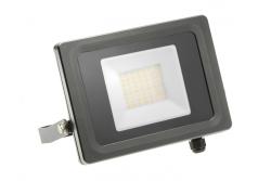 LED floodlight VIPER, 30 W, 2700 lm, 4000K, AC220-240V, IP65, 120°, gray