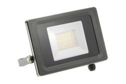 LED floodlight VIPER, 30 W, 2700 lm, 4000K, AC220-240V, IP65, 120°, gray