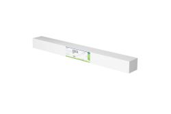 LED luminaire ZITA with switch, 15 W, 1200 lm, 4000K, AC220-240V, 50-60 Hz, IP44, RA>80, 60 cm, white