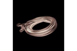 Set of steel mounting cables for suspending LED panels