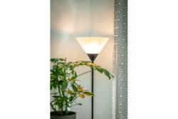 Floor lamp BENFICA 2, 1xE27, 1xE14, black