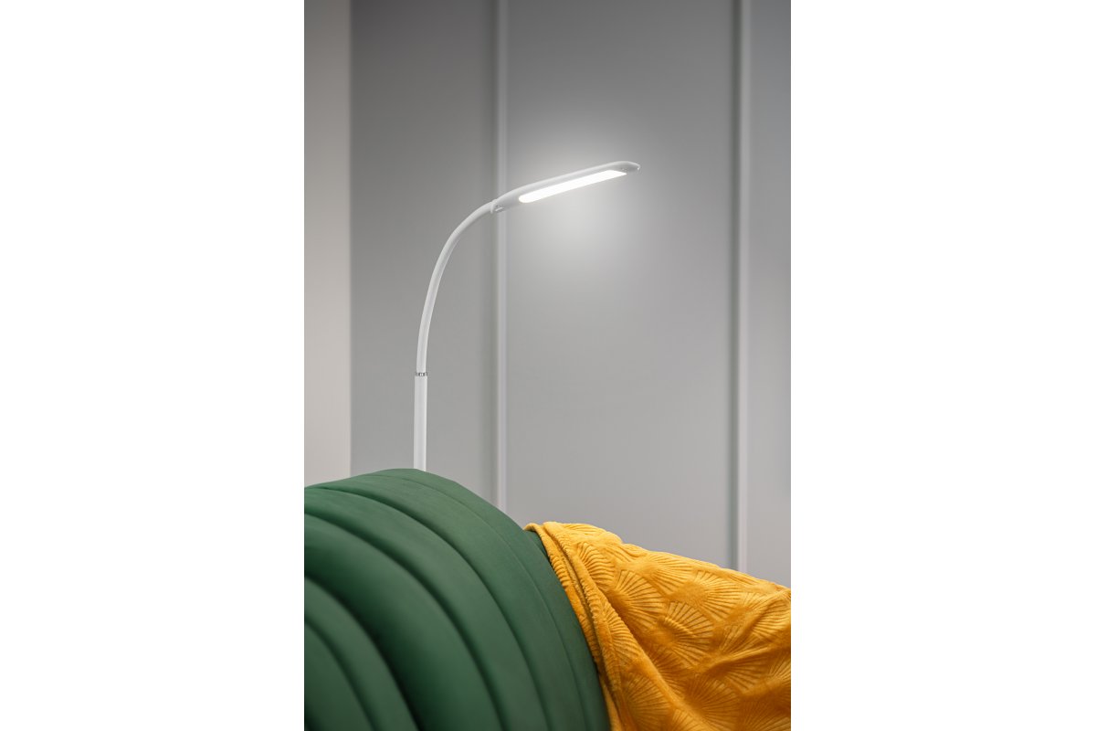 LED floor luminaire YORK, 10 W, 900 lm, CCT, dimmable, remote control, black