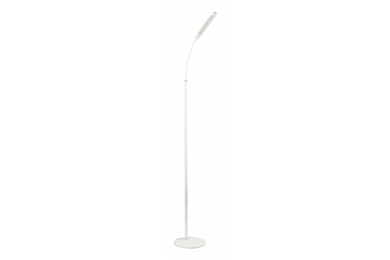 LED vloerlamp YORK, 10 W, 900 lm, CCT, dimbaar, afstandsbediening, zwart