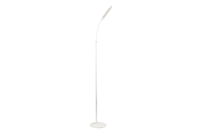 LED vloerlamp YORK, 10 W, 900 lm, CCT, dimbaar, afstandsbediening, zwart