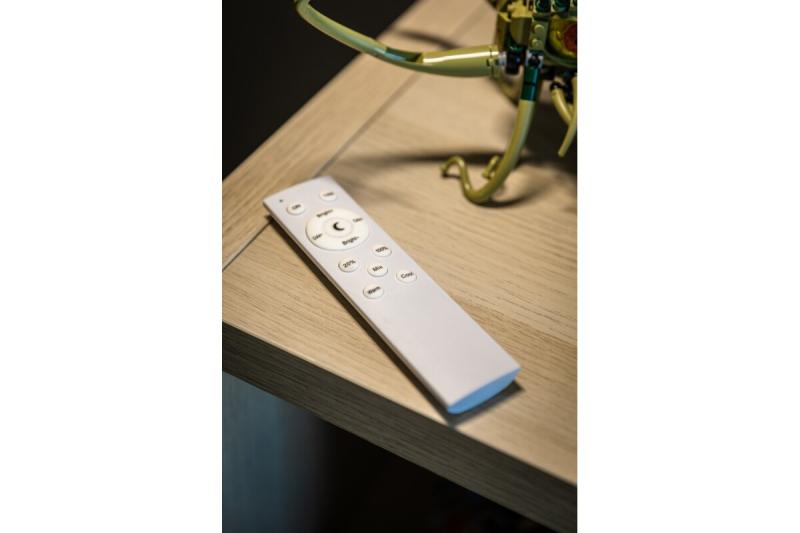 LED vloerlamp YORK, 10 W, 900 lm, CCT, dimbaar, afstandsbediening, zwart