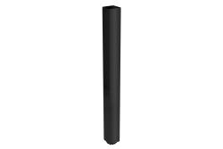 Square aluminium table leg with regulation foot 60x60x710