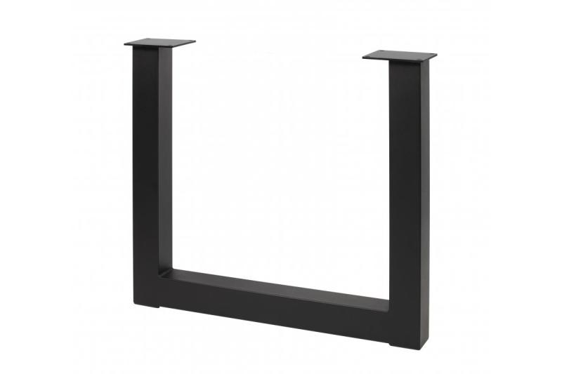 Frame been GTV INDUSTRIA, rechthoek PRO, H=710 mm, W=820 mm, profiel 80 x 80, staal, zwart