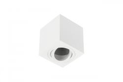 Stropní svítidlo AVEIRO, hliník, 80x80x85mm, IP20, max 20W, čtvercové, bílé