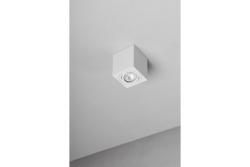 Ceiling luminaire AVEIRO BIS, GU10, IP20, max. 20 W, square, white