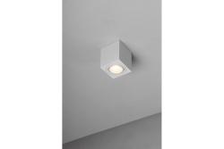 Ceiling luminaire AVEIRO BIS, GU10, IP20, max. 20 W, square, white
