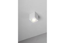 Ceiling luminaire AVEIRO BIS, GU10, IP20, max. 20 W, square, white