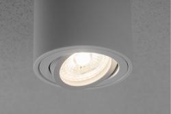 Ceiling luminaire AVEIRO BIS, GU10, IP20, max. 20 W, round, white