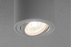 Ceiling luminaire AVEIRO BIS, GU10, IP20, max. 20 W, round, white