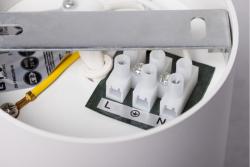 Ceiling luminaire AVEIRO BIS, GU10, IP20, max. 20 W, round, white