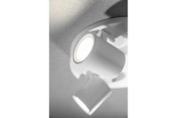 Ceiling luminaire BLINK, GU10, max. 3*20 W, IP20, triple, white