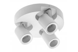 Ceiling luminaire BLINK II, GU10, max. 3*20 W, IP20, triple, white