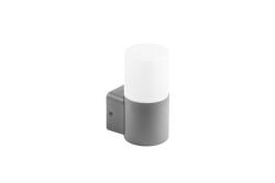 Facade luminaire CORTA, E27, max. 25 W, IP44, graphite