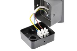 Facade luminaire CORTA, E27, max. 25 W, IP44, graphite