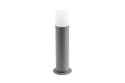 Garden luminaire CORTA, E27, max. 25 W, IP44, post 400 mm, graphite