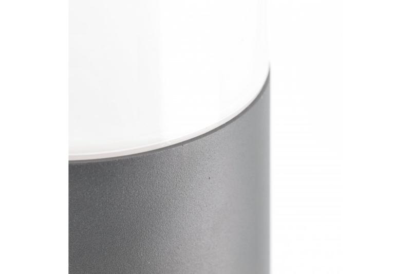 Tuinlamp CORTA, E27, max. 25 W, IP44, SCHUKO stopcontact max. 3000 W, paal 400 mm, grafiet