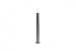 Garden luminaire CORTA, E27, max. 25 W, IP44, post 800 mm, graphite