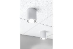 Ceiling luminaire DRAGO, E27, max. 60 W, IP20, 133x148 mm, white