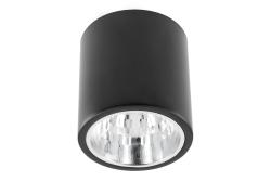 Ceiling luminaire DRAGO, E27, max. 60 W, IP20, 172x180 mm, black