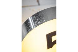 Facade luminaire ESO, E27, max. 11 W, IP54, stainless steel