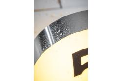 Facade luminaire ESO, E27, max. 11 W, IP54, stainless steel