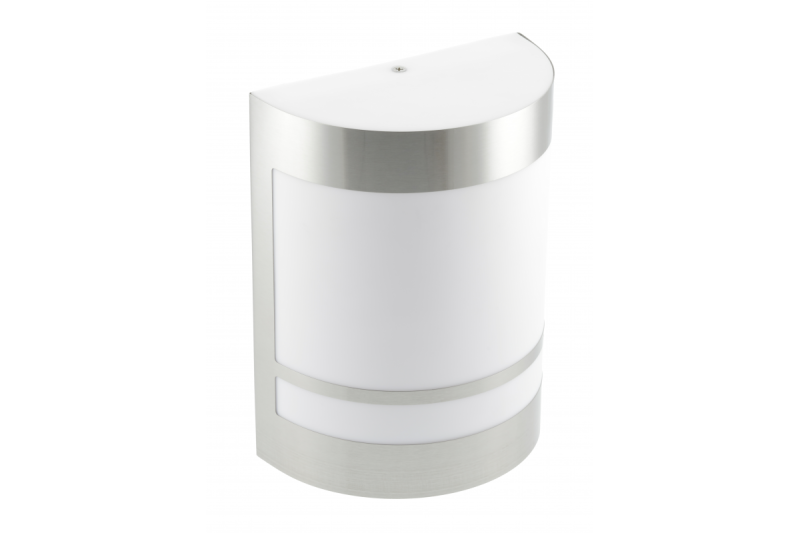 Gevelverlichting ESO, E27, max. 11 W, IP54, roestvrij staal