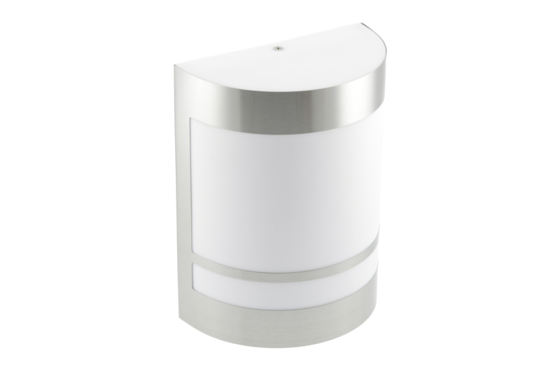 Gevelverlichting ESO, E27, max. 11 W, IP54, roestvrij staal