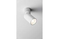 Ceiling luminaire FARGO MINI 2, GU10, 56x150mm, IP20, max. 20 W, round, white