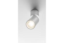 Ceiling luminaire FARGO MINI 2, GU10, 56x150mm, IP20, max. 20 W, round, white