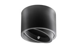 Ceiling luminaire ISUMI with adjustment, ES111, GU10, 130x100 mm, IP20, black