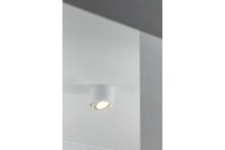 Ceiling luminaire ISUMI with adjustment, ES111, GU10, 130x100 mm, IP20, white