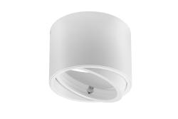 Ceiling luminaire ISUMI with adjustment, ES111, GU10, 130x100 mm, IP20, white