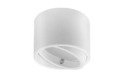 Ceiling luminaire ISUMI with adjustment, ES111, GU10, 130x100 mm, IP20, white