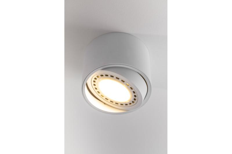 Plafondlamp ISUMI met aanpassing, ES111, GU10, 130x100 mm, IP20, wit