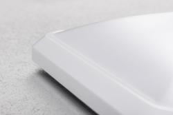 LED luminaire ITALIA with motion sensor, 12 W, 900 lm, 4000K, AC220-240V, IP20, 360°, square