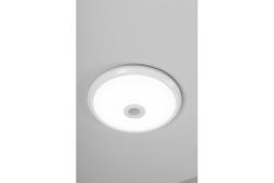 LED luminaire ITALIA with motion sensor, 12 W, 900 lm, 4000K, AC220-240V, IP20, 360°, round
