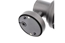 Facade luminaire KERTA, E27, max. 12 W, IP44, graphite