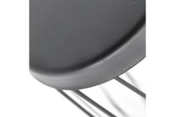 Garden luminaire KERTA, E27, max. 12 W, IP44, graphite, post 500 mm