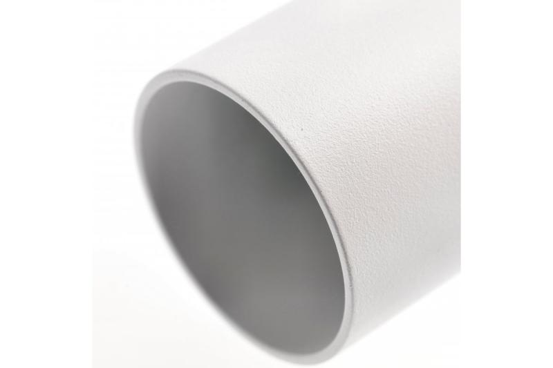 Opgeschort armatuur LAGOS, GU10, aluminium, IP20, max. 20W, wit