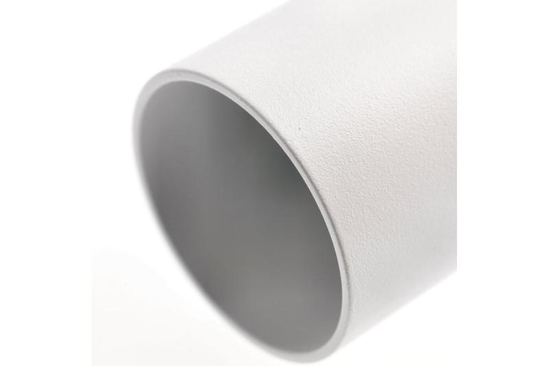 Opgeschort armatuur LAGOS, GU10, aluminium, IP20, max. 20W, wit
