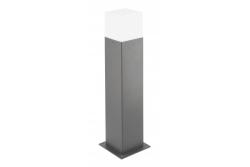 Светлинно тяло за градина LARGO, E27, макс. 15 W, IP44, пост 500 мм, графит